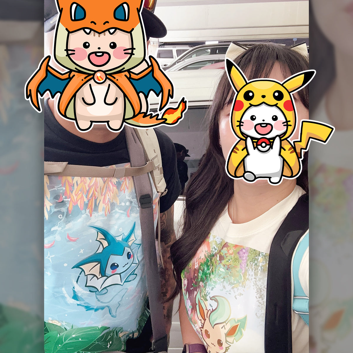 Pokimon Eevee Women Crop Top Shirt