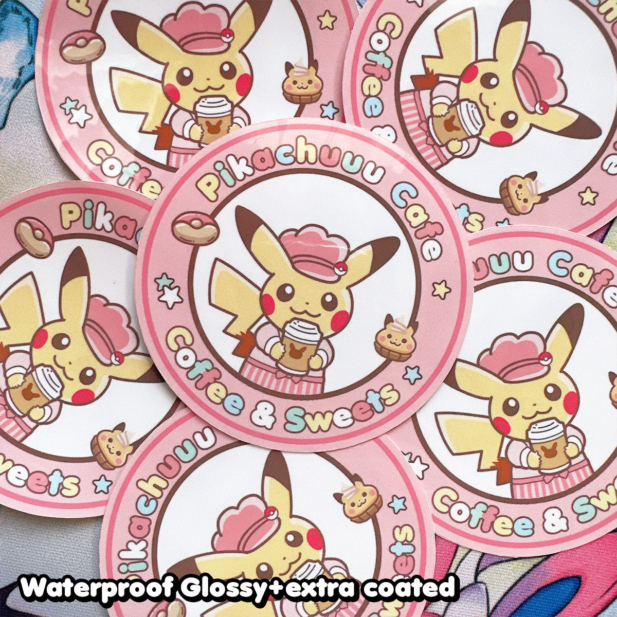 Pika Cafe 3inch Sticker