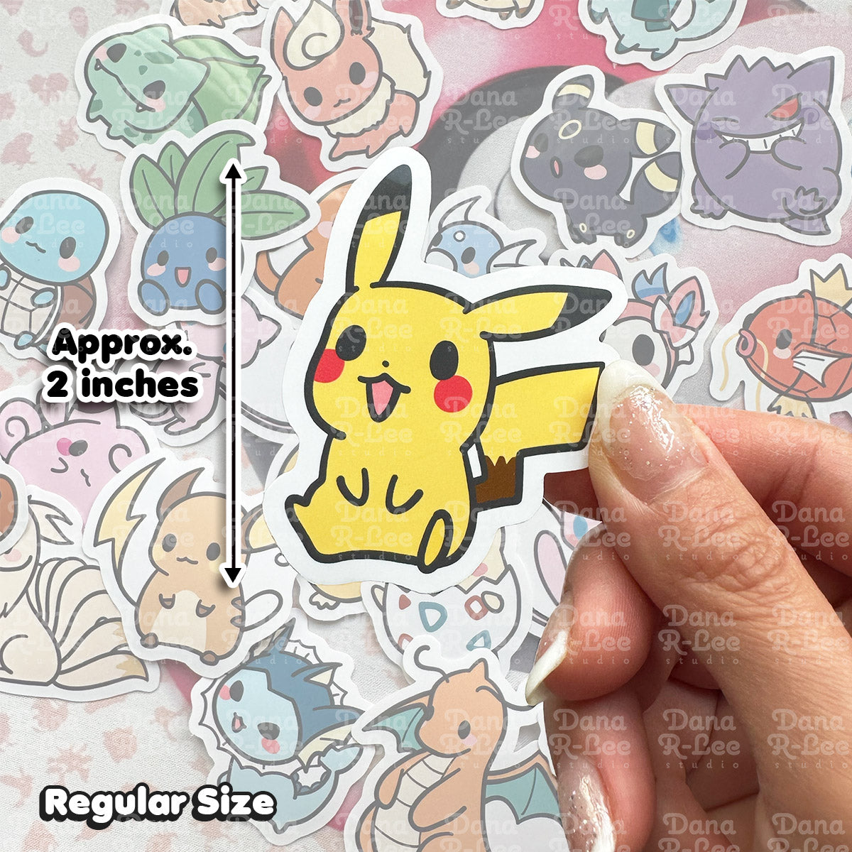 36 Pokimon Stickers