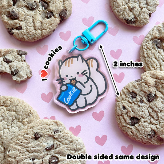 I Love Cookie Poki Keychain