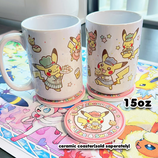 Pokimon Pika Cafe Mug