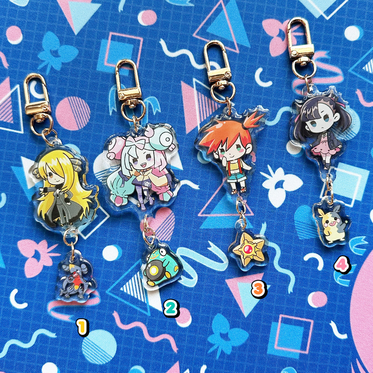 Pokimon Trainer Keychain