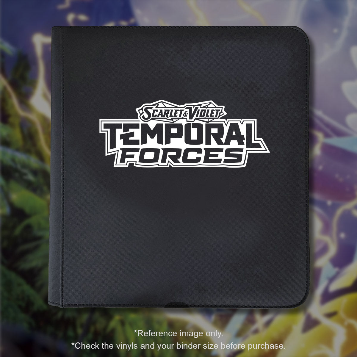 Pokimon Iron-On Binder Vinyls for Temporal Forces