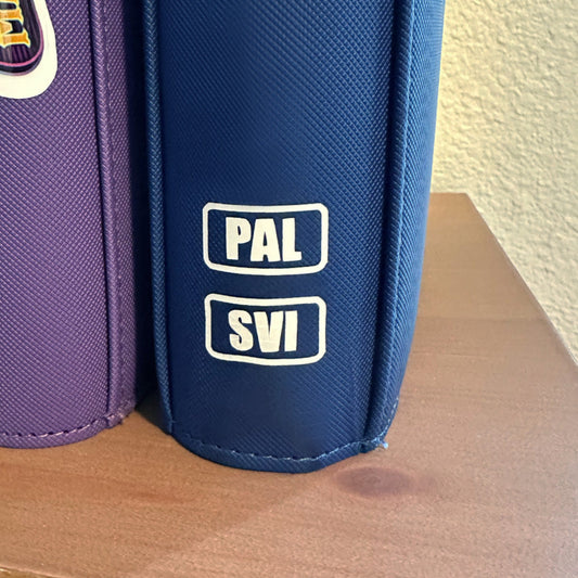 Pokimon Iron-On Binder Vinyls Scarlet & Violet