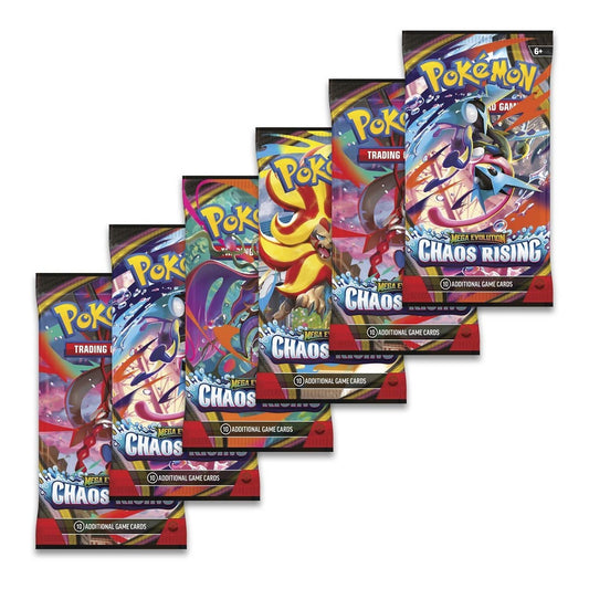 Pokémon TCG: Mega Evolution: Chaos Rising - Booster Bundle