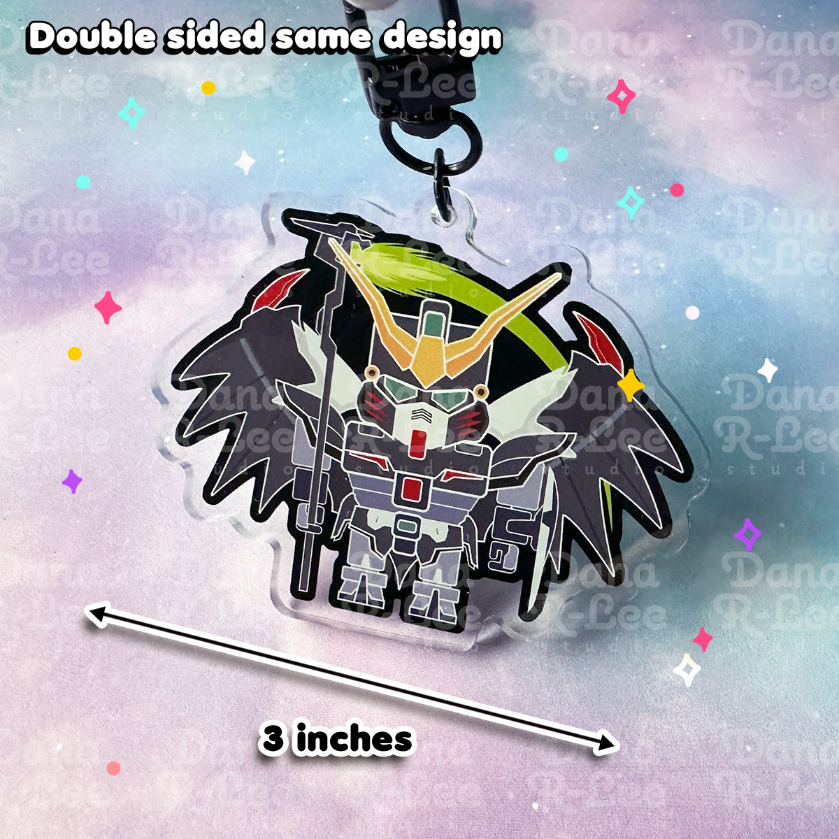 Deathscythe EW Hell Gundam Keychain