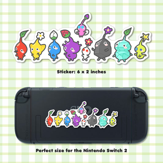 Pikmin 6inch Sticker