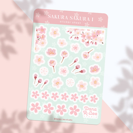 Sakura Sticker Sheet I