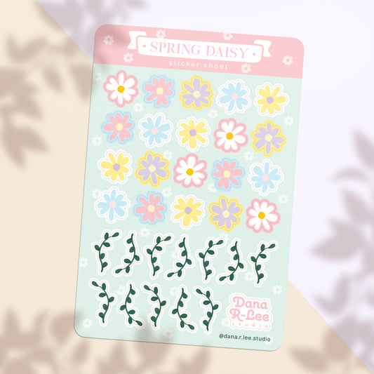 Daisy Sticker Sheet