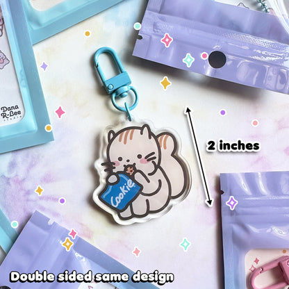 I Love Cookie Poki Keychain