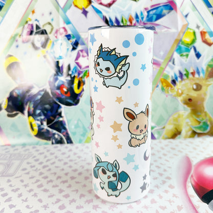 Pokimon Eevee Evolutions Tumbler
