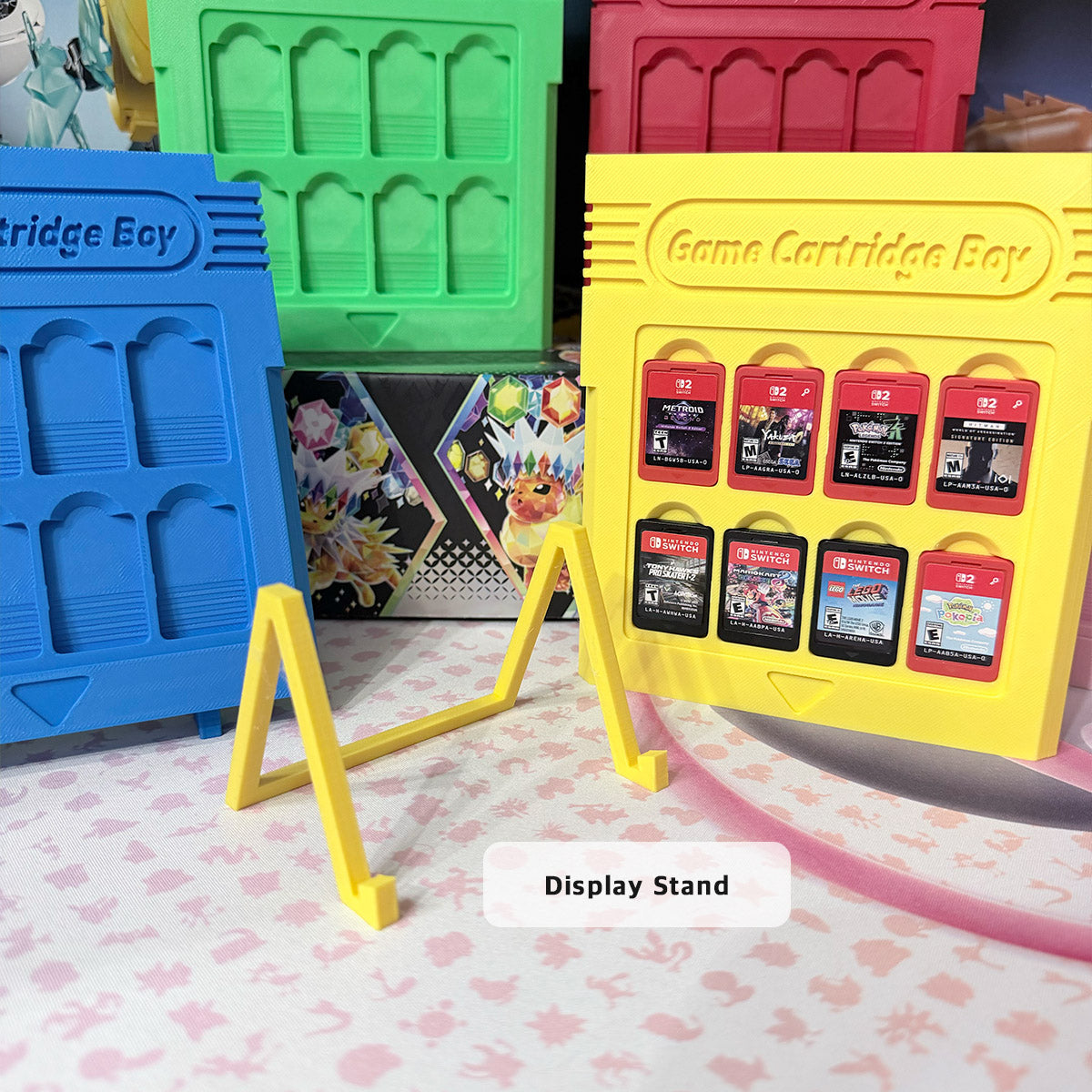 Nintendo Switch Game Holder with Keyhole Slot