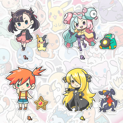 Pokimon Trainers Stickers