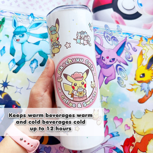 Pokimon Pika Cafe Tumbler