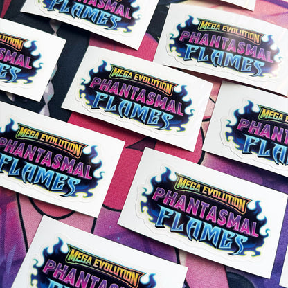 Pokimon Binder Stickers Phantasmal Flames