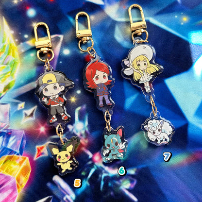 Pokimon Trainer Keychain (2)