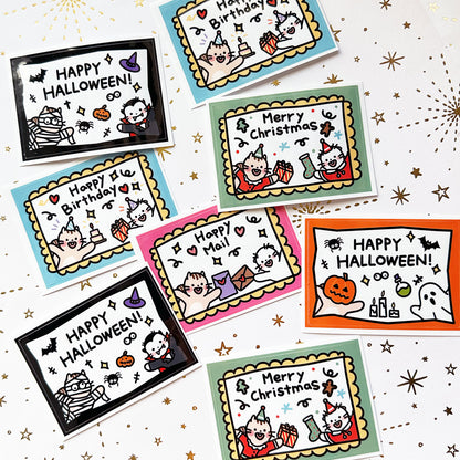 Rectangular Single Stickers