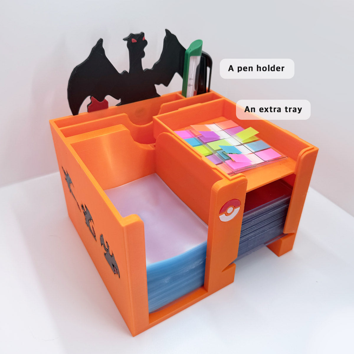 Top Loader and Penny Sleeve Dispenser-Charizard