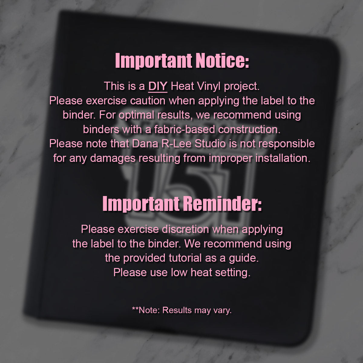 16 Full Set Pokimon Iron-On Binder Vinyl