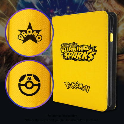 Pokimon Iron-On Binder Vinyls for Surging Sparks