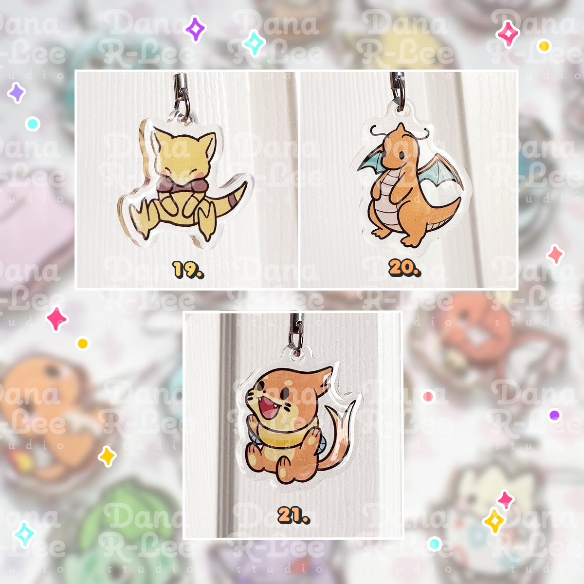 Pokimon Keychain (2)