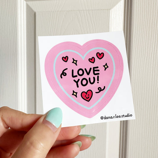 Heart Shape Single Stickers