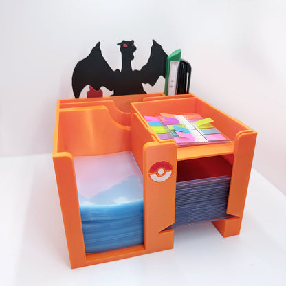 Top Loader and Penny Sleeve Dispenser-Charizard