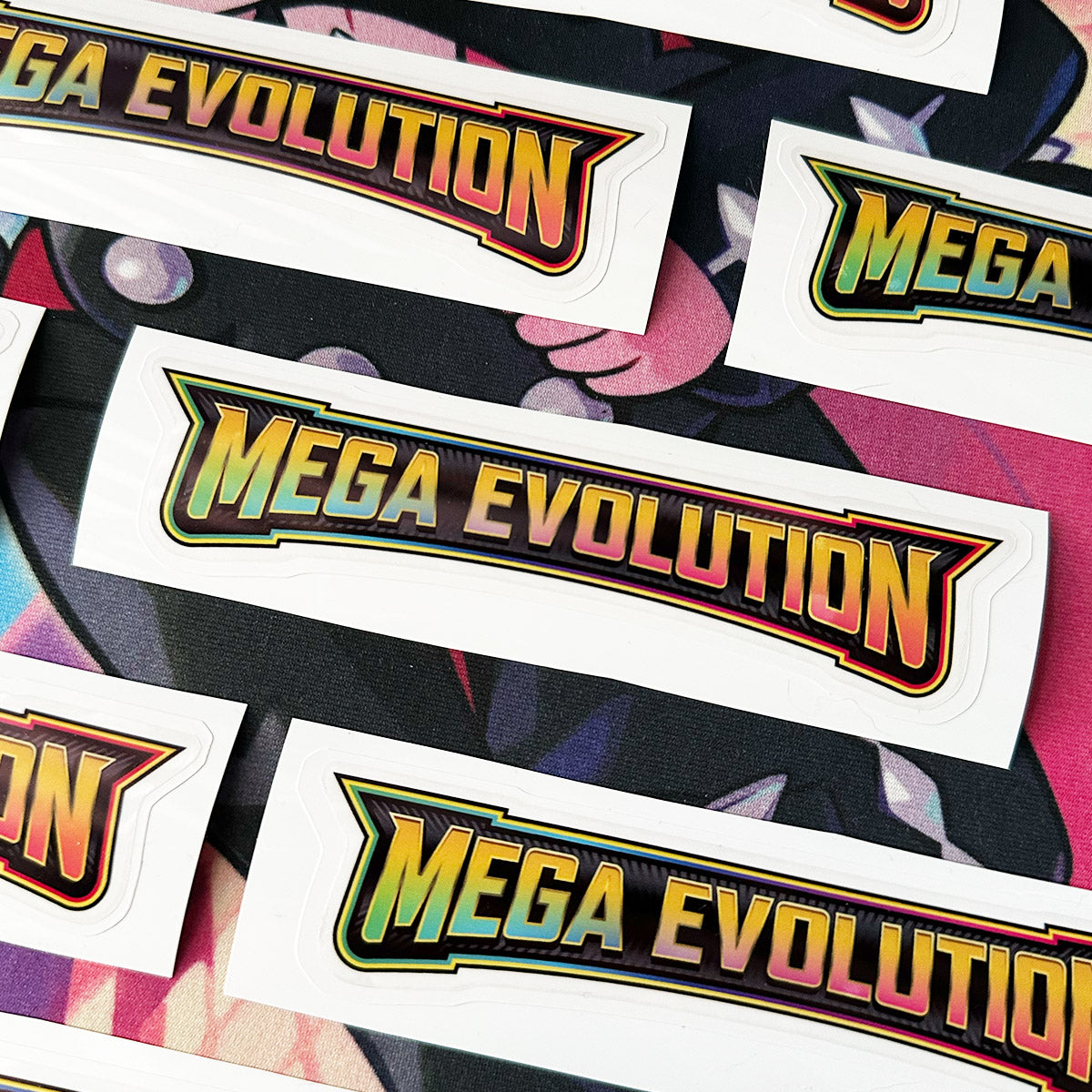 Pokimon Binder Stickers Mega Evolution