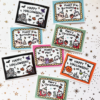 Rectangular Single Stickers