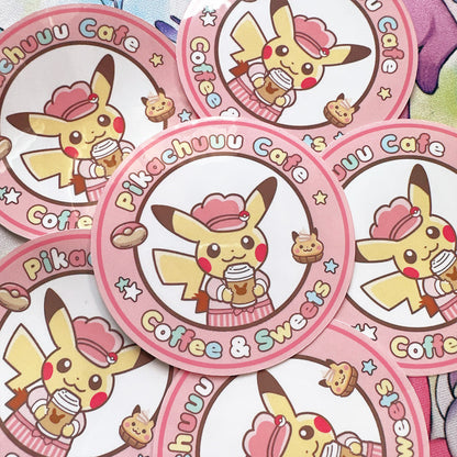 Pika Cafe 3inch Sticker