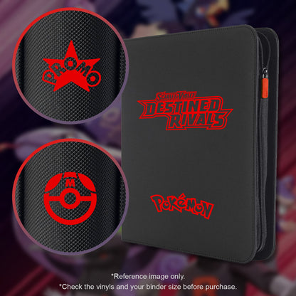 Pokimon Iron-On Binder Vinyls for Destined Rivals