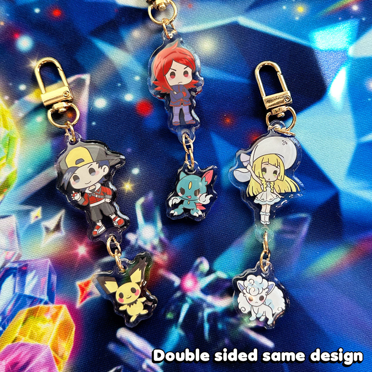 Pokimon Trainer Keychain (2)