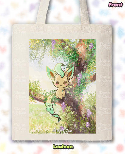 Pokimon Eevee Evolutions Tote Bag