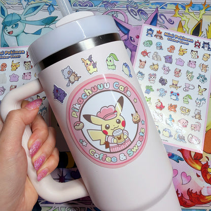 Mini Pokimon Sticker Sheet