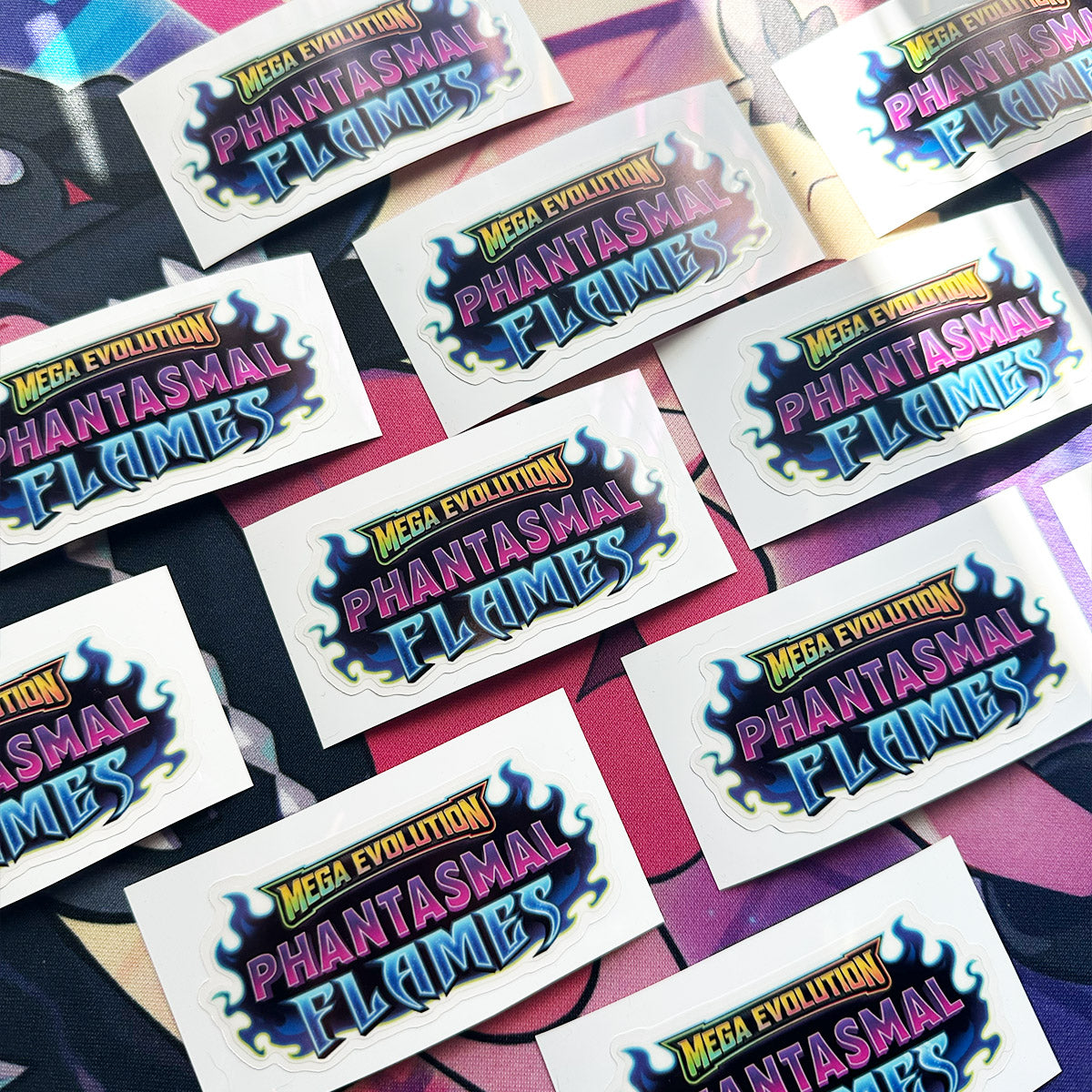 Pokimon Binder Stickers Phantasmal Flames