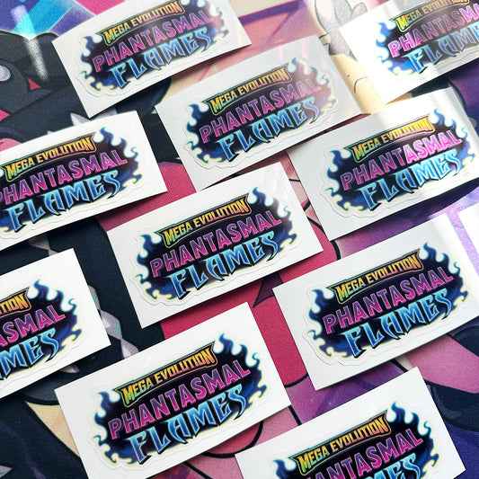 Pokimon Binder Stickers Phantasmal Flames