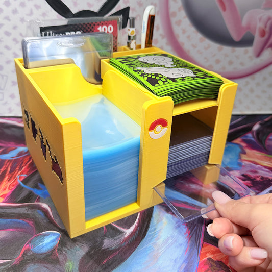Top Loader and Penny Sleeve Dispenser-Pikachu