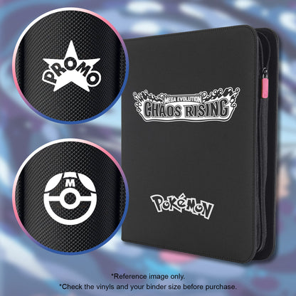 Pokimon Iron-On Binder Vinyls for Chaos Rising
