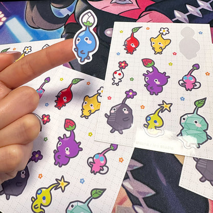 Pikmin Sticker Sheet