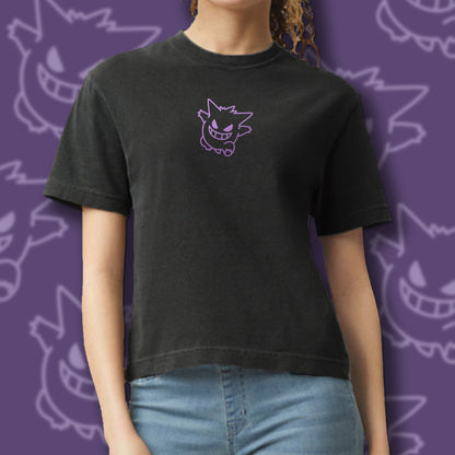 Pokimon Ghost Women Crop Top Shirt