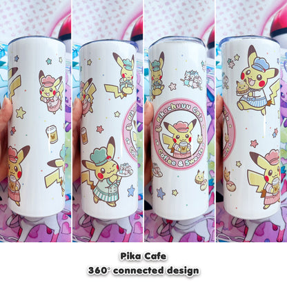 Pokimon Pika Cafe Tumbler