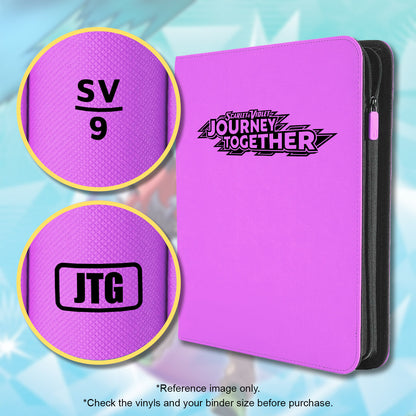 Pokimon Iron-On Binder Vinyls for Journey Together