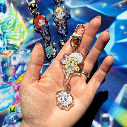 Pokimon Trainer Keychain (2)