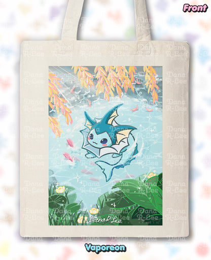Pokimon Eevee Evolutions Tote Bag