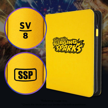 Pokimon Iron-On Binder Vinyls for Surging Sparks