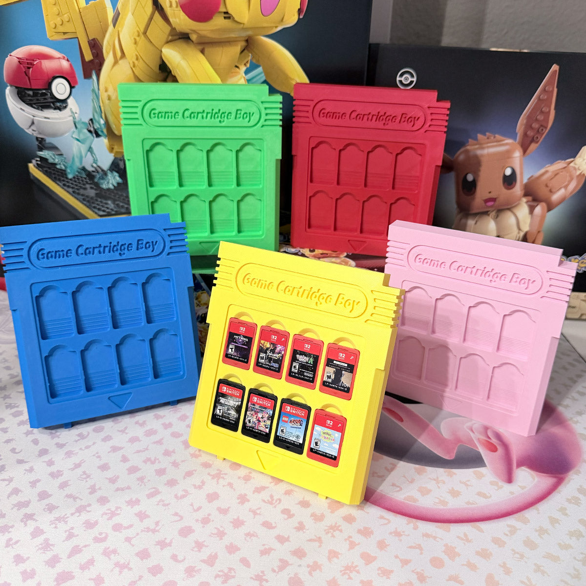 Nintendo Switch Game Holder with Keyhole Slot