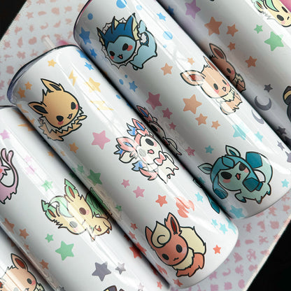 Pokimon Eevee Evolutions Tumbler