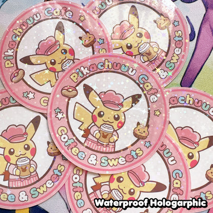 Pika Cafe 3inch Sticker