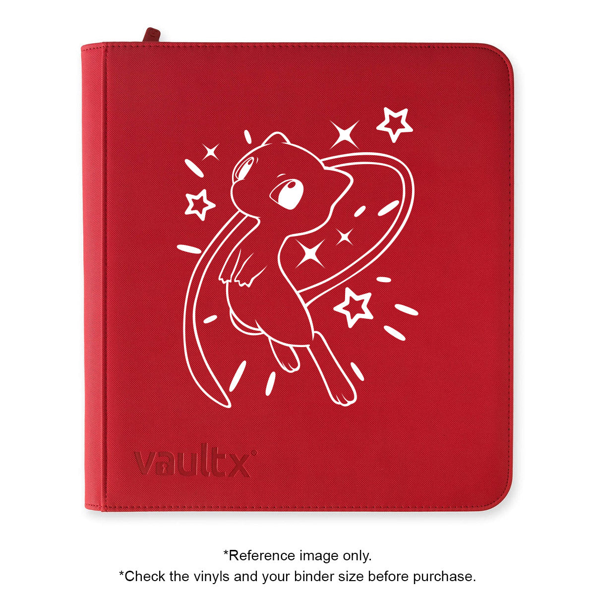 Pokimon Mew Iron-On Binder Vinyls