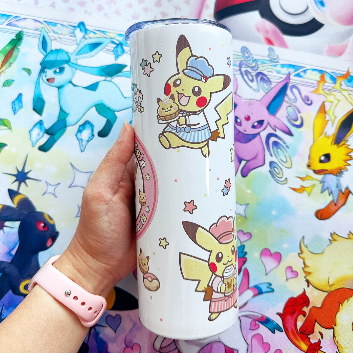 Pokimon Pika Cafe Tumbler